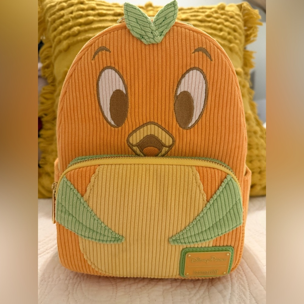 Loungefly Orange Bird Backpack